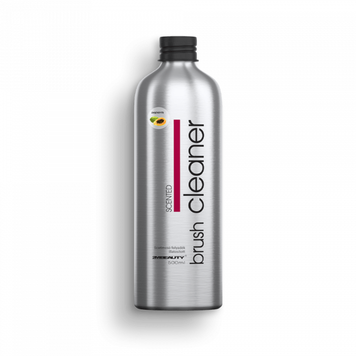 Ecsetmosó Folyadék - Illatosított - Brush Cleaner Scented Papaya / Papaja (500ml)