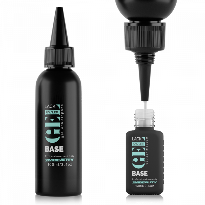 Gel Lack - Rubber Base Clear - HEMA Mentes (100ml)