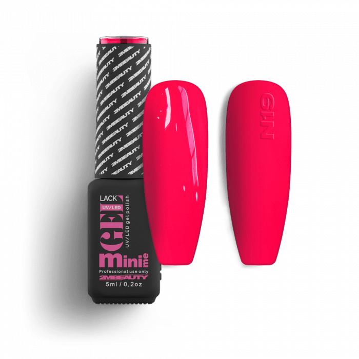 Gel Lack - Neon N019 - HEMA Mentes (5ml - mini me)