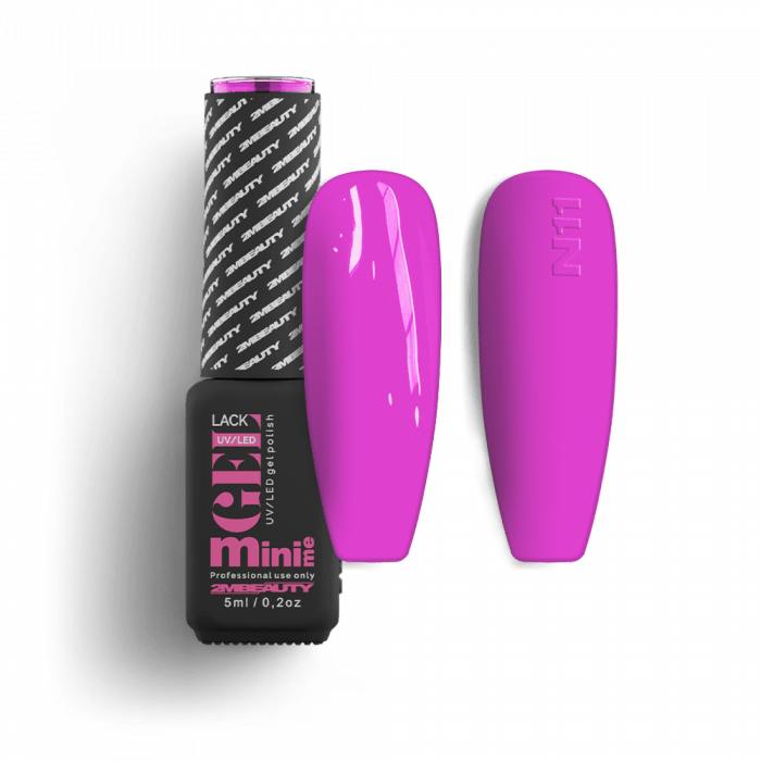 Gel Lack - Neon N011 - HEMA Mentes (5ml - mini me)