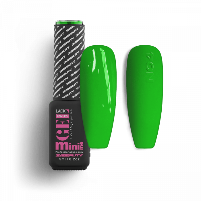 Gel Lack - Neon N004 - HEMA Mentes (5ml - mini me)
