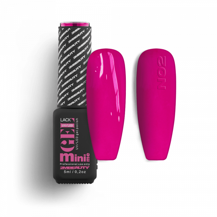 Gel Lack - Neon N002 - HEMA Mentes (5ml - mini me)