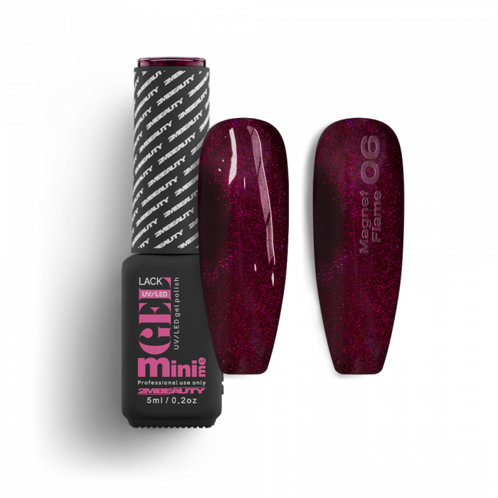 Gel Lack - Magnet Flame 06 - HEMA Mentes (5ml - mini me)