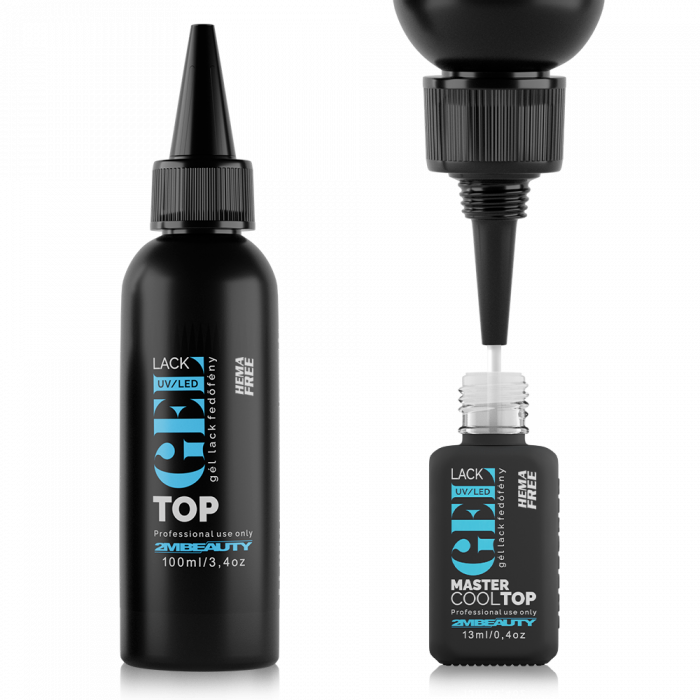 Gel Lack Fedő - Master Cool Top - HEMA Mentes (100ml)