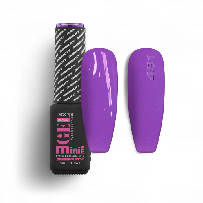Gel Lack - HEMA Mentes 481 (5ml - mini me)