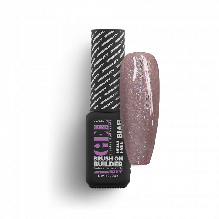BIAB - Princess - 03 Latte - HEMA Mentes Ecsetes Építőzselé (5ml - mini me)