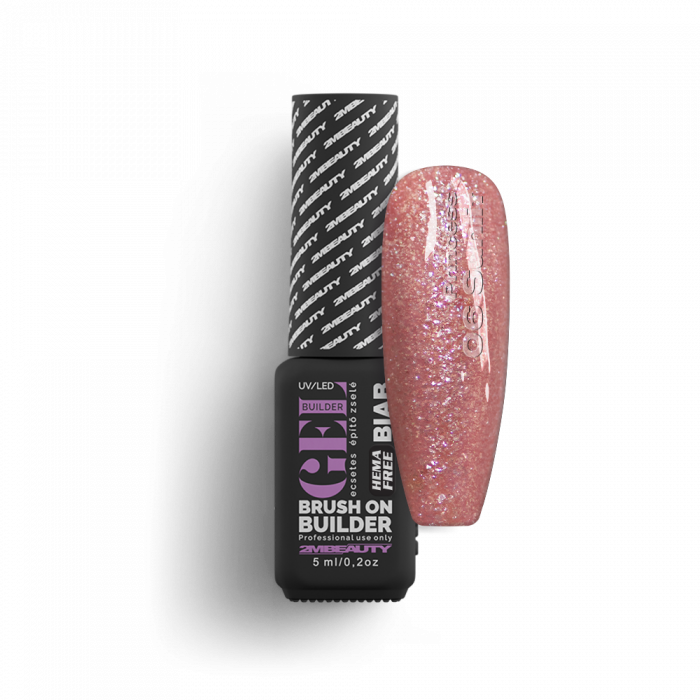 BIAB - Princess - 06 Sunlit - HEMA Mentes Ecsetes Építőzselé (5ml - mini me)