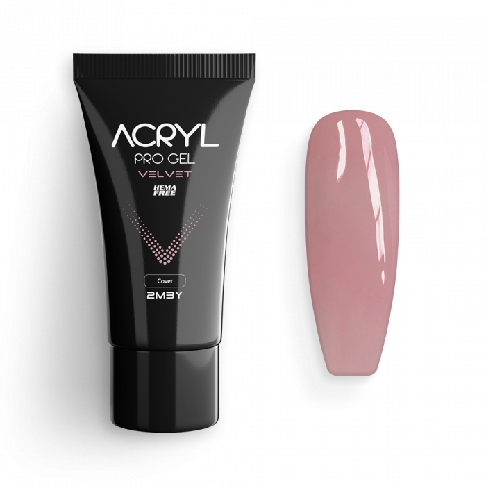 Acryl Pro Gel Velvet - Cover - HEMA Mentes Akrilzselé (30g)