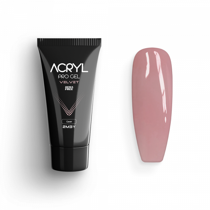 Acryl Pro Gel Velvet - Cover - HEMA Mentes Akrilzselé (15g)