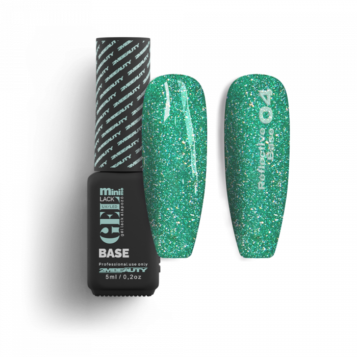 Gel Lack - Reflective Base 04 - HEMA Mentes (5ml - mini me)