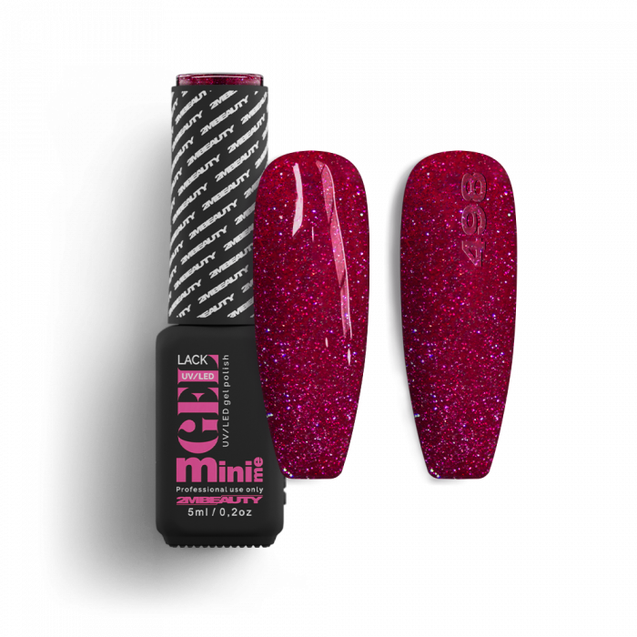 Gel Lack - HEMA Mentes 498 (5ml - mini me)