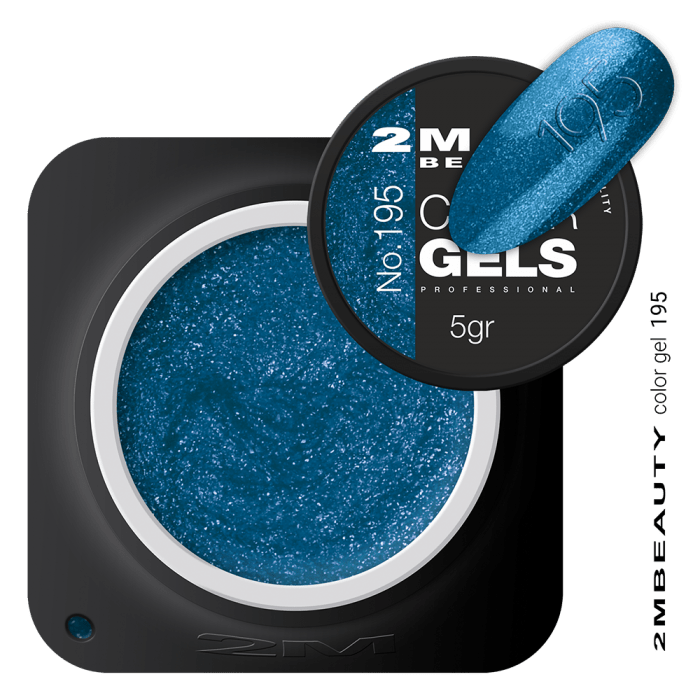 Színes Zselé - Csillámos 195 - HEMA Mentes (5g)