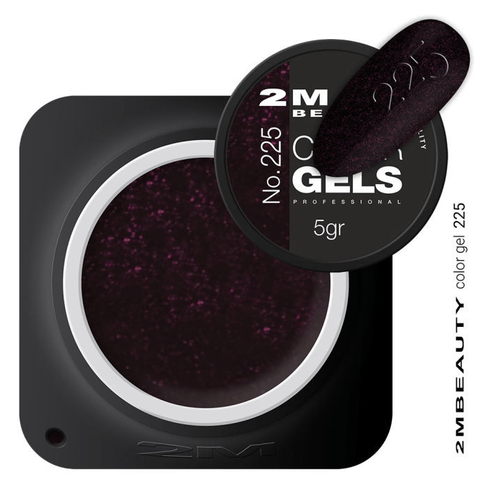 Színes Zselé - Black Magic 225 - HEMA Mentes (5g)