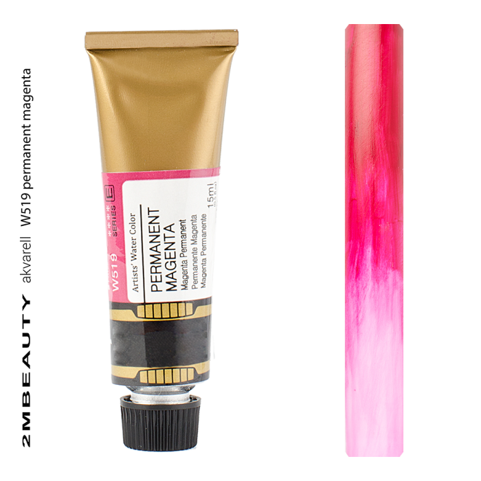 Díszítés – Akvarell - W519 - Permanent Magenta (15g)