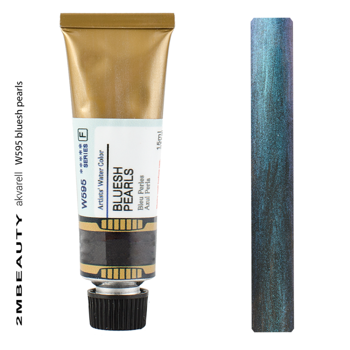 Díszítés – Akvarell - W595 - Bluesh Pearls (15g)