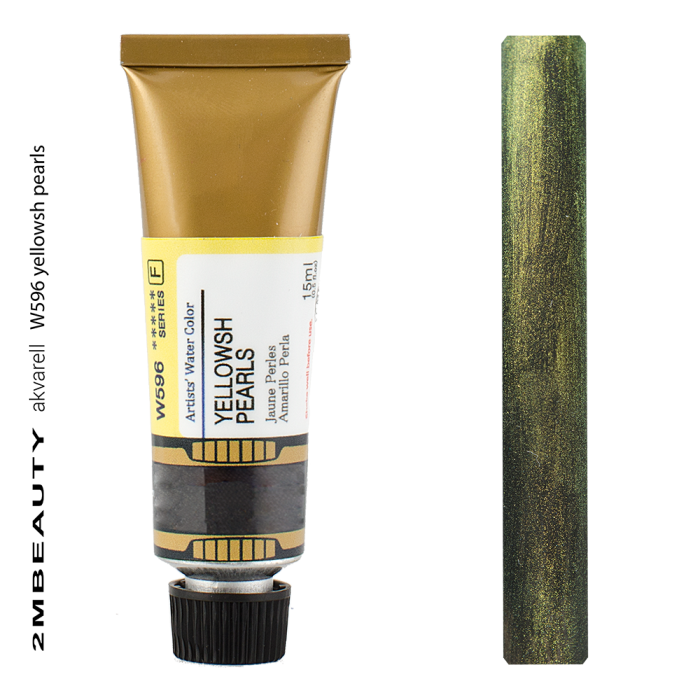 Díszítés – Akvarell - W596 - Yellosh Pearl (15g)