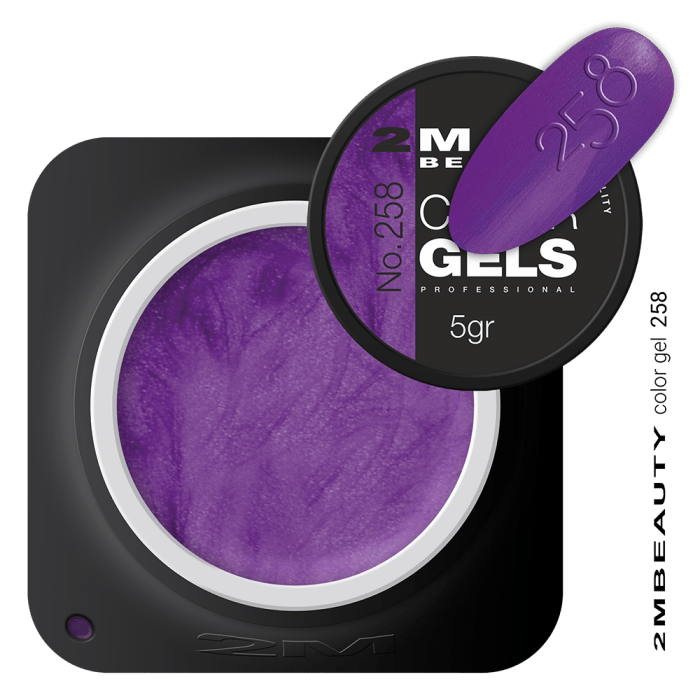 Színes Zselé - Selyemfényű 258 - HEMA Mentes (5g)