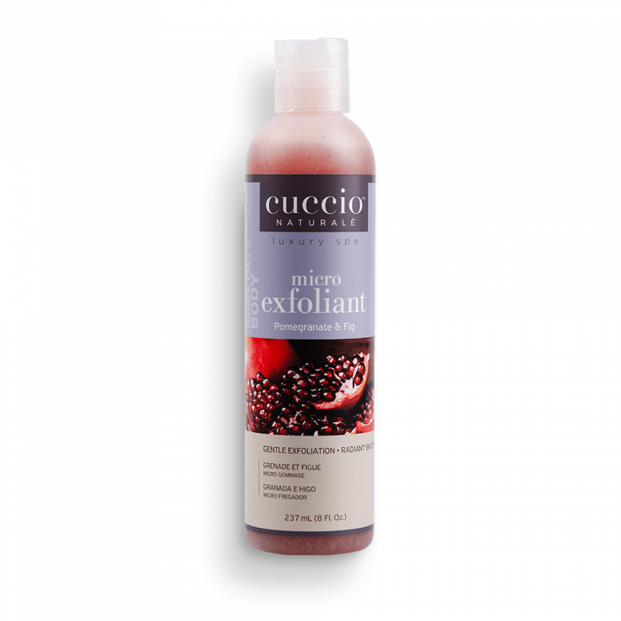 Cuccio Mikroszemcsés Bőrradír Gránátalmával és Fügével - Micro Exfoliant Daily Skin Polisher Pomegranate & Fig (237 ml)