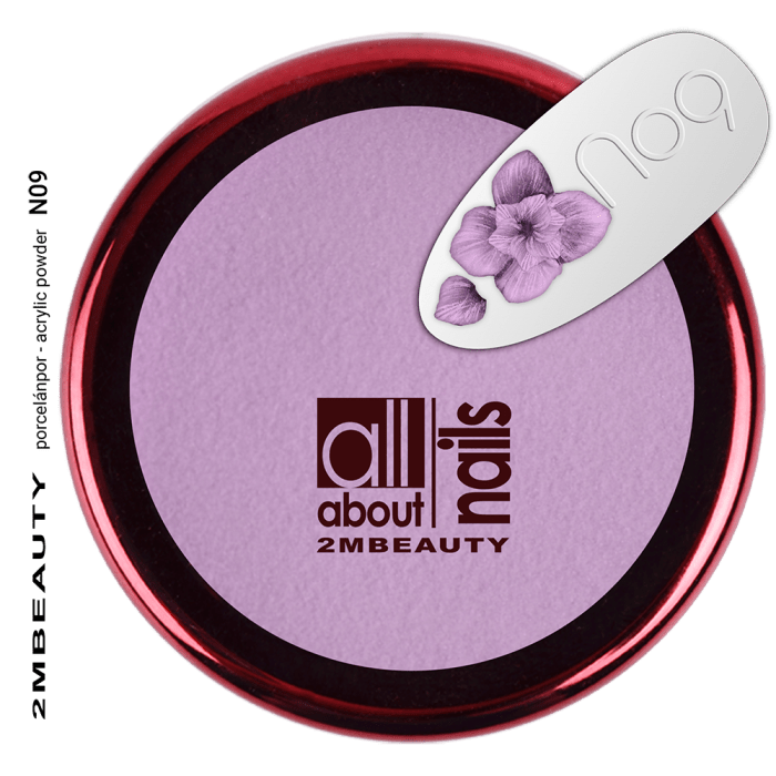 Színes porcelánpor - N9 (5g)