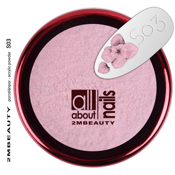 Színes Porcelánpor - selyemfényű S03 (5g)