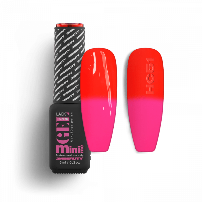 Gel lack - Hőre változó HC51 - HEMA Mentes (5ml - mini me)