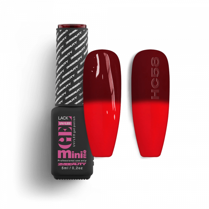 Gel lack - Hőre változó HC58 - HEMA Mentes (5ml - mini me)