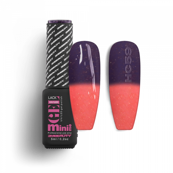 Gel lack - Hőre változó HC59 - HEMA Mentes (5ml - mini me)