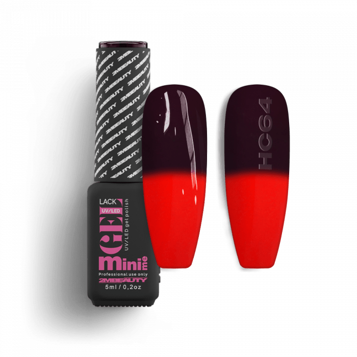 Gel lack - Hőre változó HC64 - HEMA Mentes (5ml - mini me)