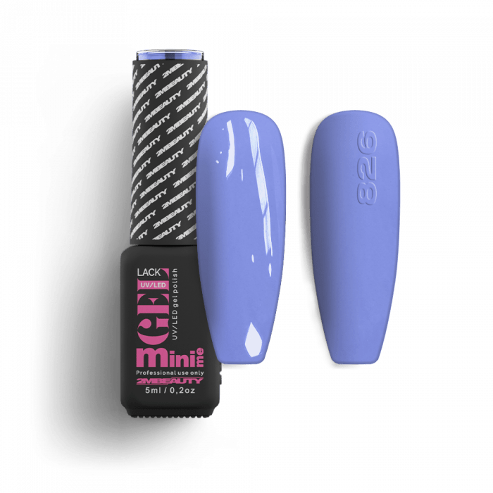 Gel Lack - Matt 0826 - HEMA Mentes (5ml - mini me)
