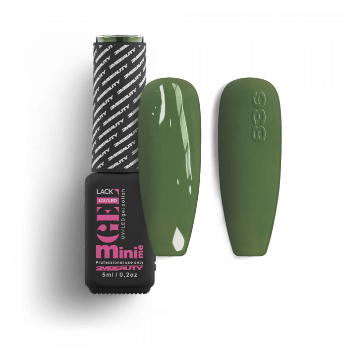 Gel Lack - Matt 0836 - HEMA Mentes (5ml - mini me)